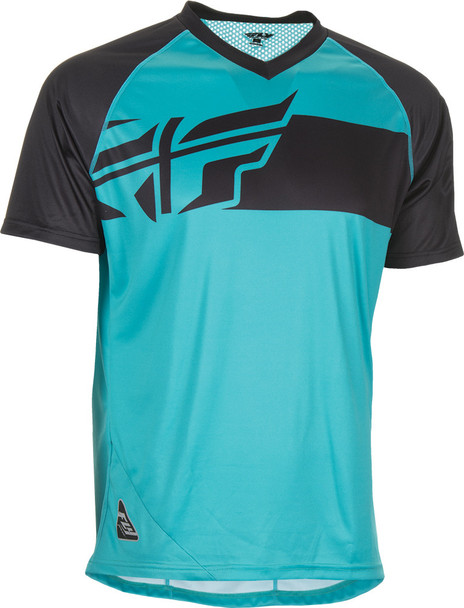 Fly Racing Action Elite Jersey Teal/Black Lg 352-0748L