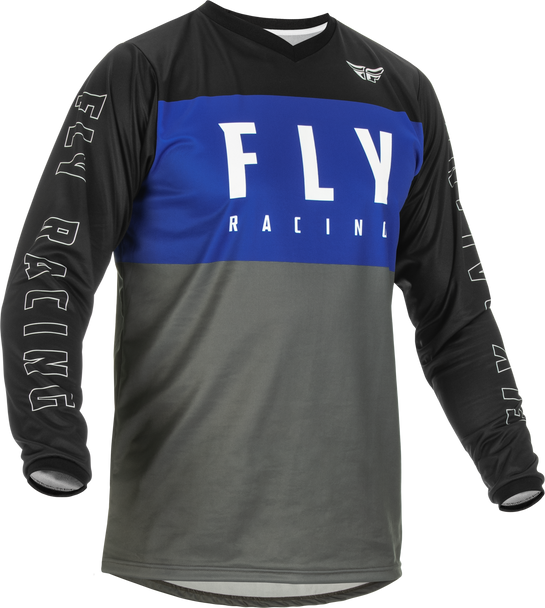Fly Racing F-16 Jersey Blue/Grey/Black Md 375-921M