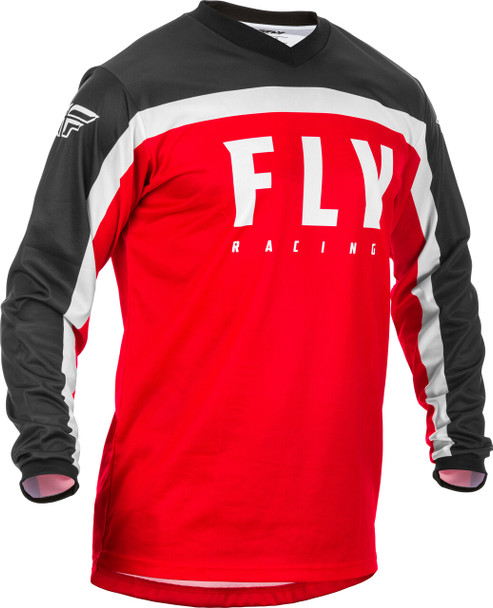 Fly Racing F-16 Jersey Red/Black/White Ys 373-923Ys