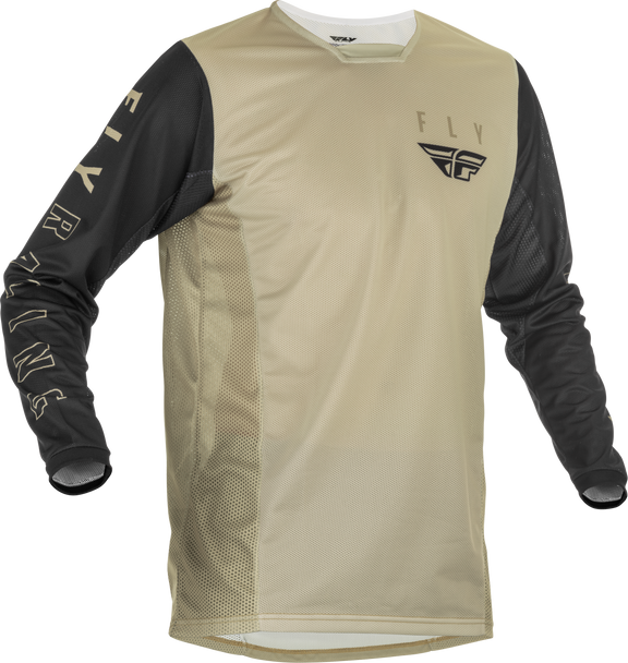 Fly Racing Kinetic Mesh Jersey Stone/Khaki/Black Xl 375-316X