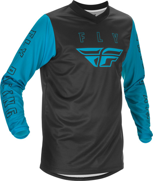 Fly Racing Youth F-16 Jersey Blue/Black Ys 374-921Ys