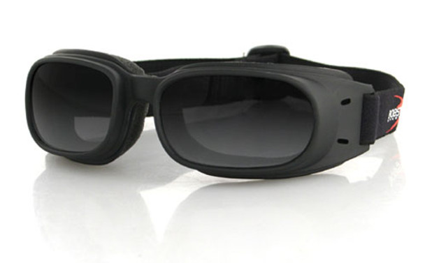 Balboa Piston Goggle Black Frame Smoked Lens Bpis01