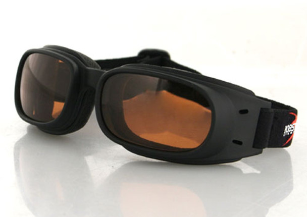 Balboa Piston Goggle Black Frame Amber Lens Bpis01A