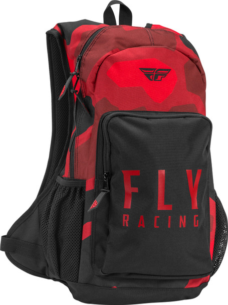 Fly Racing Jump Pack Backpack Red/Black Camo 28-5230
