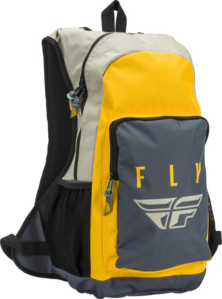 Fly Racing Jump Pack Backpack Stone/Mustard 28-5232