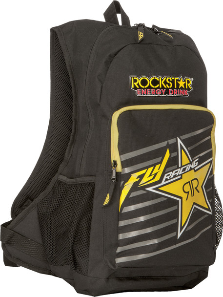 Fly Racing Rockstar Jump Backpack Black/Yellow 18"X14"X6" 28-6000