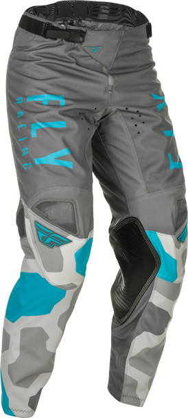 Fly Racing Kinetic K221 Pants Grey/Blue Sz 40 374-53640