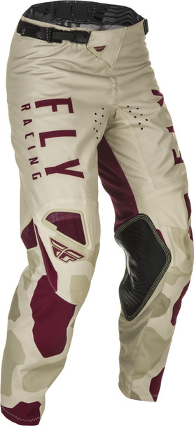 Fly Racing Kinetic K221 Pants Stone/Berry Sz 28 374-53728