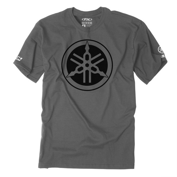 Factory Effex Yamaha Tuning Fork T- Shirt / Charcoal (Xxl) 16-88296