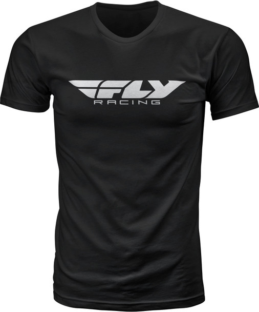 Fly Racing Fly Corporate Tee Black Sm Black Sm 352-0940S