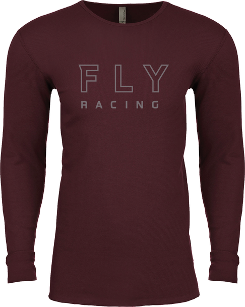 Fly Racing Fly Thermal Shirt Dark Red Md 352-4132M