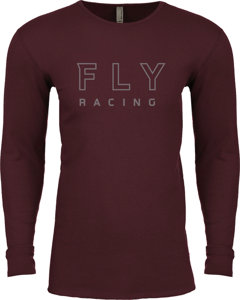 Fly Racing Fly Thermal Shirt Dark Red Sm 352-4132S