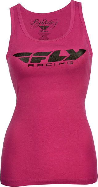 Fly Racing Fly Women'S Corporate Tank Pink Lg 356-6138L