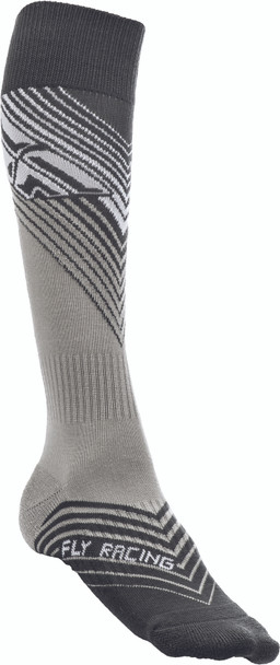 Fly Racing Fly Mx Socks Thin Black/White Youth 350-0430Y