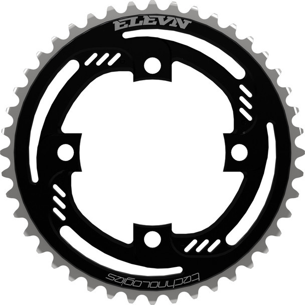 Elevn 4-Bolt Chainring Black 38T Elcr438Bkbk