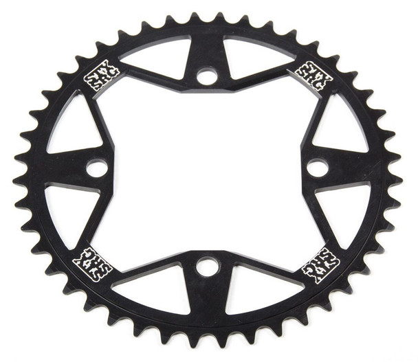 Staystrong 7075 Alloy 4-Bolt Chainring Black 38T U-Ss6200