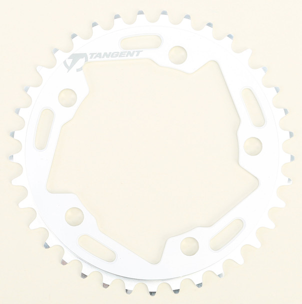 Tangent 5-Bolt Chain Ring 37 White 2016 27-2537W