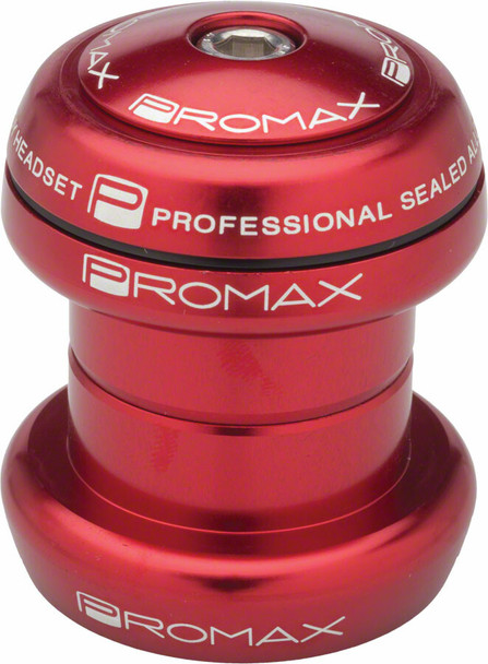 Promax Pi-1 Alloy 45X45 Threadless Headset Red 1-1/8" Hd3506