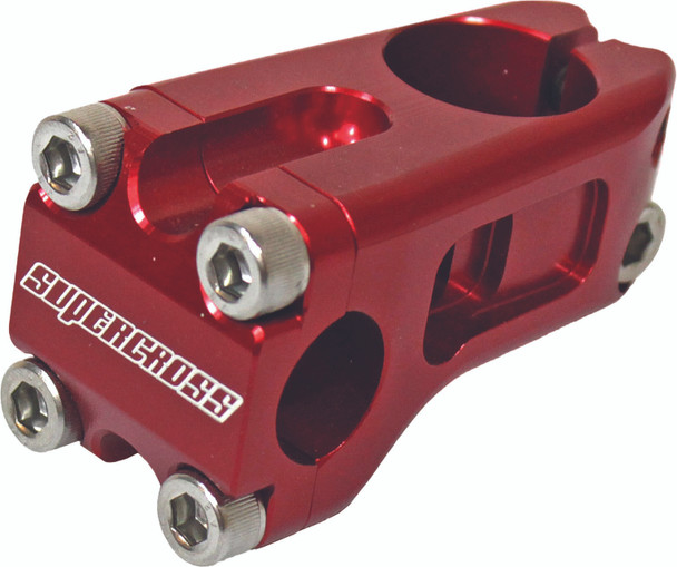 Supercross Racerhead Fl Stem Red 1-1/8"X48Mm Rh-48-Red