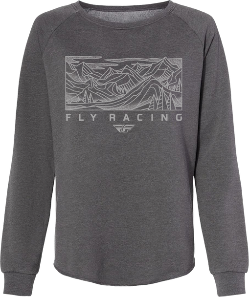 Fly Racing Women'S Fly Trail Sweatshirt Charcoal Md 358-0151M