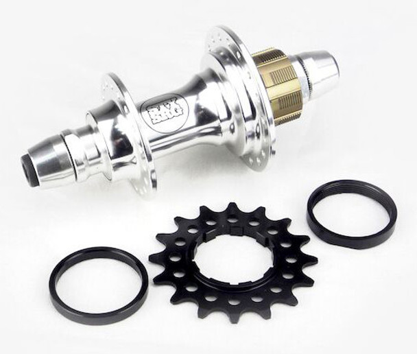 Staystrong Pro Rear Hub 36H Polished Comes W/ 16T Cog U-Ss6515