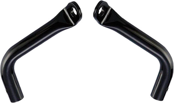 Bagger Werx Saddlebag Support Brackets Black Long 101007