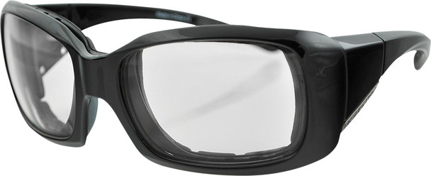 Bobster Ava Sunglasses Black W/Photochromic Lens Bava102