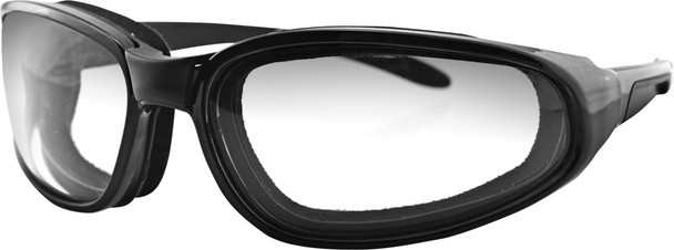Bobster Sunglasses Hekler Black Anti-Fog W/Photochromatic Lens Ehek001