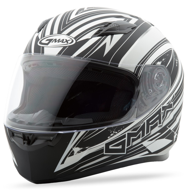 Gmax Ff-49 Full-Face Warp Helmet Matte White/White 3X G7491439 F.Tc-15