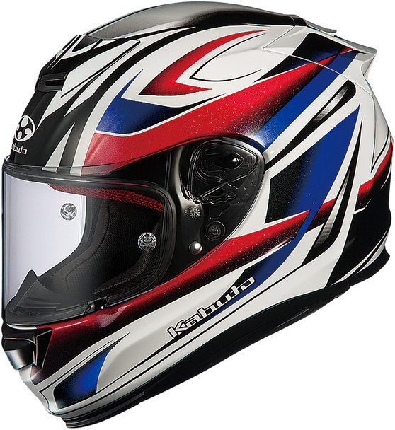 Kabuto Rt-33 Rapid Helmet White/Red/Blue 2X 7867534