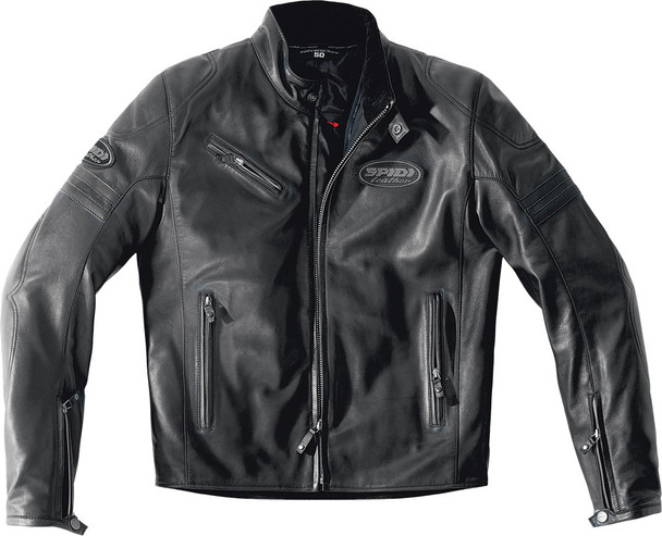 Spidi Ace Leather Jacket Black E50/Us40 P131-026-50