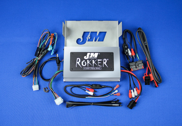 J&M Rokker P700W 4-Ch Amp Kit 06-13 Streetglide Jamp-700Hc06-Sgp
