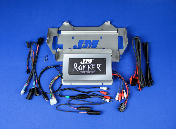 J&M Rokker P700W 4-Ch Amp Kit 14-18 Streetglide Jamp-700Hc14-Sgp