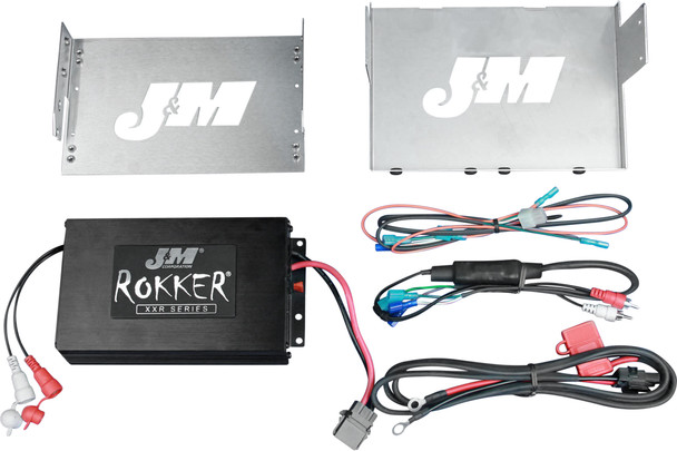 J&M Rokker Xxr 400W 2-Ch Amp Kit 06-13 Flhx/Flhtcu Jamp-400Hc06