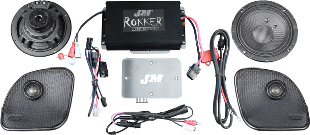 J&M Rokker Xxr 400W-Rms 2-Sp Kit 15-21 Fltr Xxrk-400Sp2-15Rg