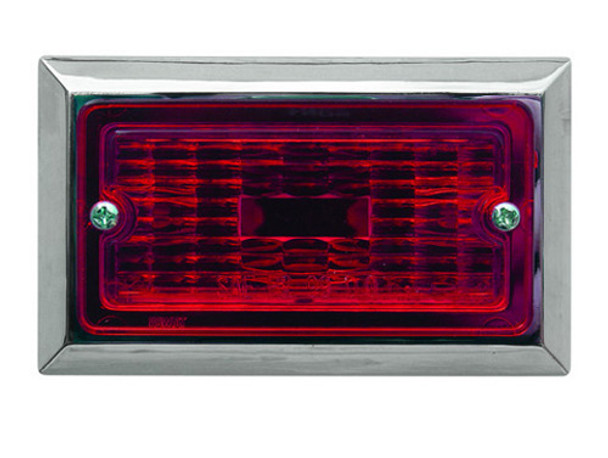 Optronics Flush Mount Clearance Light Red Mc71-Rs