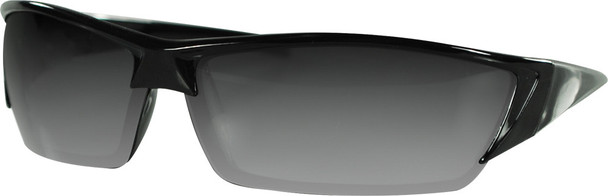 Zan Utah Sunglass Black Clear Lens Ezut01C