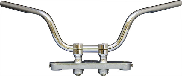 West-Eagle Bobber Mid Bar Stainless Dimpled 808