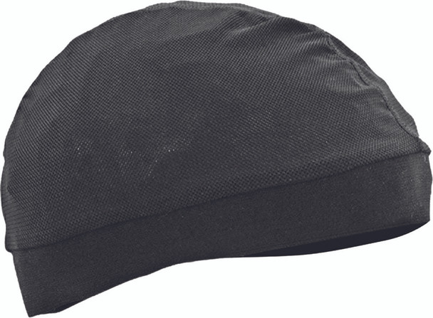 Zan Skull Cap Mesh W/Comfort Band Black Wsc114M