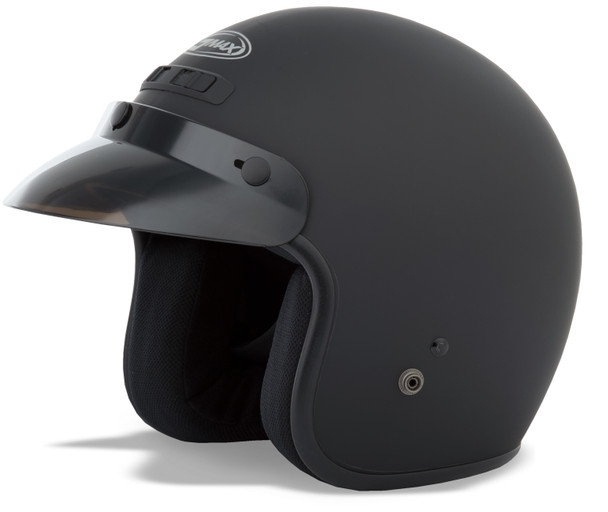 Gmax Gm-2 Open-Face Helmet Matte Black Xl G102077