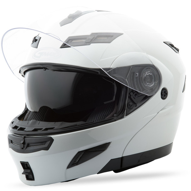 Gmax Gm-54 Modular Helmet Pearl White Md G1540085