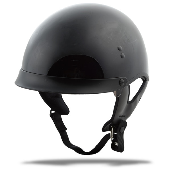 Gmax Hh-65 Half Helmet Full Dressed Black 2X G9650028
