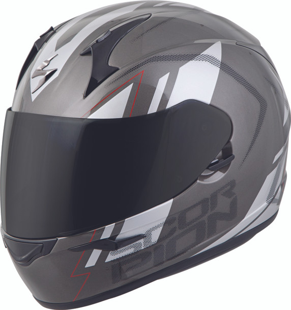 Scorpion Exo Exo-R320 Full-Face Helmet Endeavor Grey/Silver Lg 32-0805