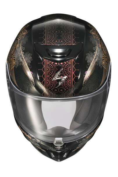 Scorpion Exo Exo-R420 Full Face Helmet Namaskar Black Sm 42-1603