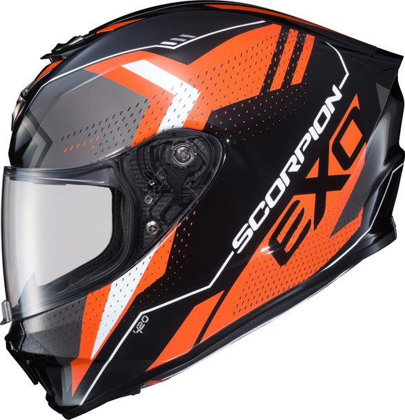 Scorpion Exo Exo-R420 Full-Face Helmet Seismic Orange Sm 42-1433