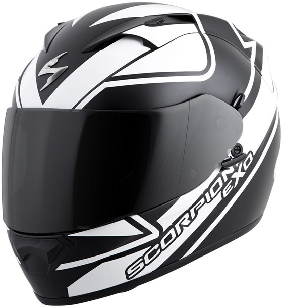 Scorpion Exo Exo-T1200 Full Face Helmet Freeway White Md T12-3054