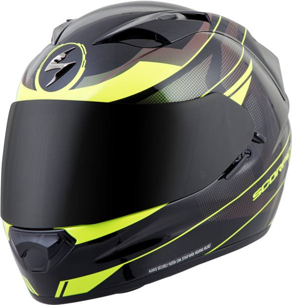 Scorpion Exo Exo-T1200 Full Face Helmet Mainstay Black/Neon Xl T12-4626