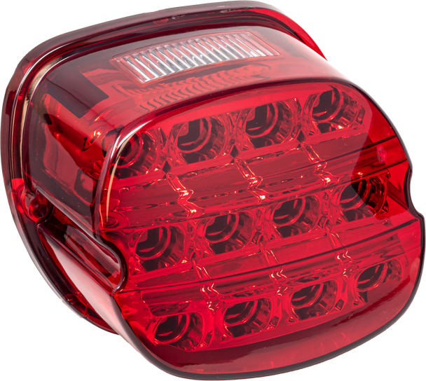 Letric Lighting Co Premium Slantback Led Tailght Red Lense Llc-Pstl-R
