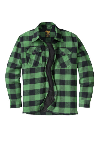 Scorpion Exo Covert Moto Flannel Green/Black Xl 13703-6