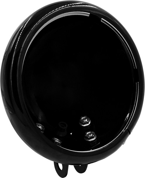 Saddle Tramp Headlight Bucket 5.75" Black Bc-Hdbuc2